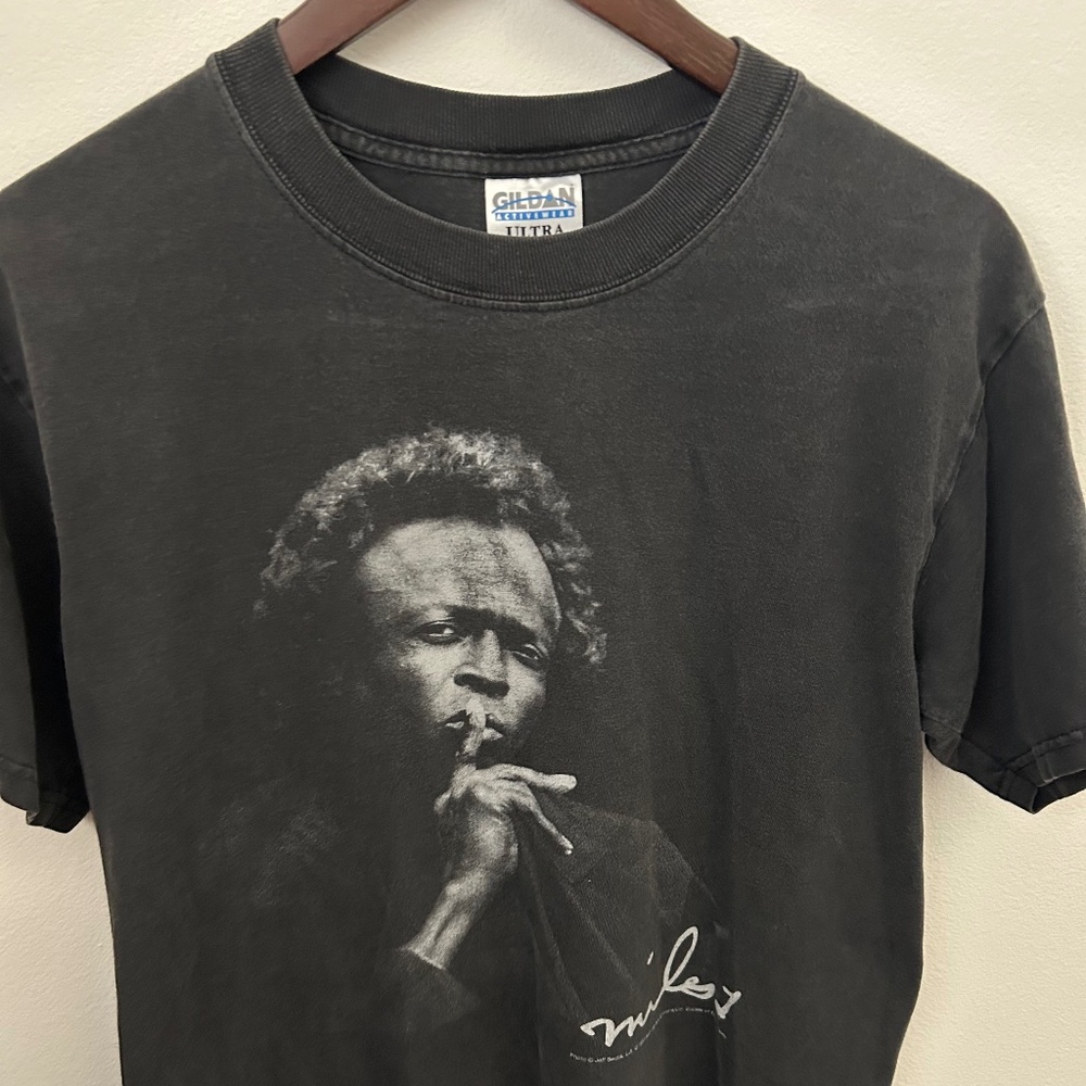 Vintage 90's Miles Davis Concert Tshirt Size M